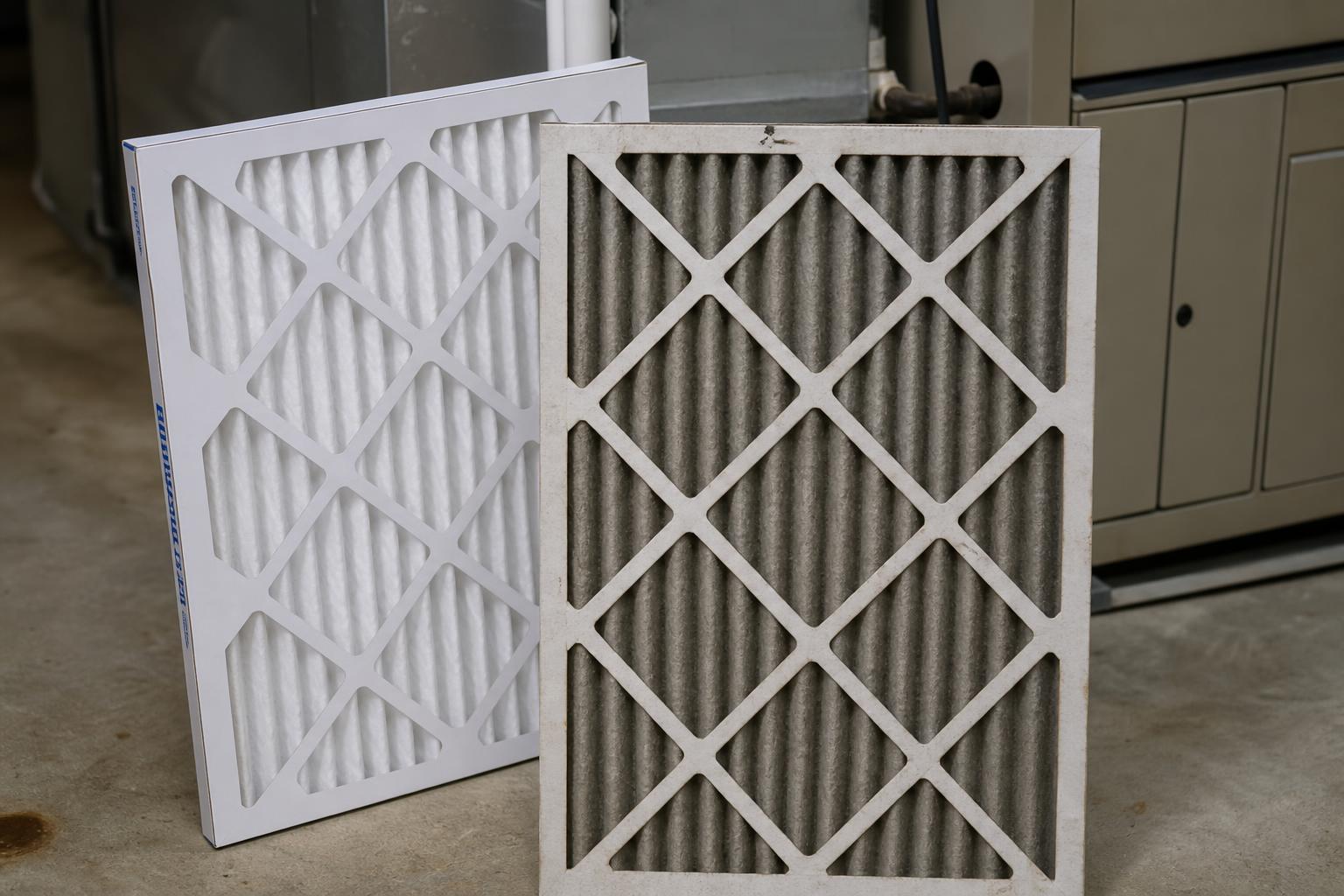 Whole-home air purifier and UV-C lamp on an HVAC system